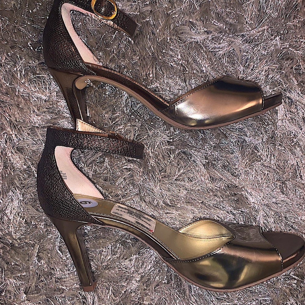 Open Toe Ankle Strap Heels